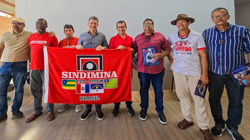 DIREÇÃO DO SINDIMINA SE REUNEM COM DEPUTADO ROGÉRIO CARVALHO PARA TRATAR TEMAS FUNDAMENTAIS PARA CATEGORIA